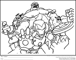 Avengers coloring pages are a fun way for kids of all ages to develop creativity, focus, motor skills and color recognition. Avenger Coloring Pages Coloring Home