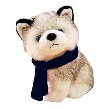 Timall Plush Toys Soft Stuffed Animal Puppy Toy Husky Dog Doll 18cm Kawaii Animal Cartoon Pillow Lovely Gift For Kids Dog Doll Soft Stuffed Animals Toy Puppies