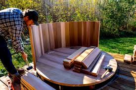 Porcelain bathtub options porcelain bathtubs have been the mainstay in many american bathrooms since the 1920s, a testament to their popularity and durability. How To Build A Wood Fired Hot Tub