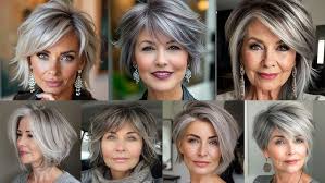 Image result for short hair haircuts women over 50