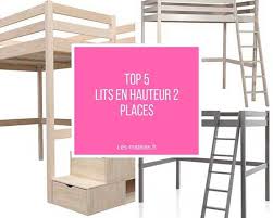 Lit 2 places mezzanine avec bureaux et espace de rangement intégrés. Comparatif Meilleurs Lits Mezzanines 2 Places Pour Adultes Enfants Avis