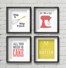 Little Gold Pixel Kitchen Wall Art Printables Kitchen Wall Art Kitchen Wall Art Diy