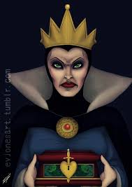 Ev Jones Art Evil Queen Grimhilde From Snow Whie And The Seven