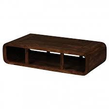 Solid Wood Curved Coffee Table Saraf Furniture In 2020 Coffee Table Round Wood Coffee Table Solid Wood
