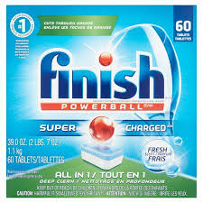 Finish All In 1 Powerball Fresh 54ct Dishwasher Detergent Tablets Walmart Com Dishwasher Detergent Tablets Dishwasher Detergent Dishwasher Tabs
