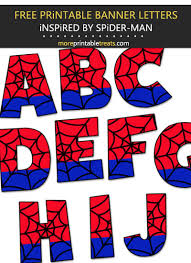 Black letters on red background. Spider Man Inspired Alphabet Spiderman Theme Party Spiderman Birthday Party Decorations Spiderman Birthday