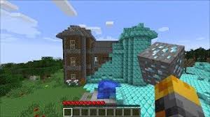 How to make a diamond house in minecraft? Minecraft Diamond House Mod Transform Any House In To Diamond Minecraft Youtube