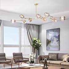 Check spelling or type a new query. Buy 7 Star Decor 9 Lights Gold Modern Office Living Room Dining Room Ceiling Light Chandelier Led Bulb Not Included Online At Low Prices In India Amazon In