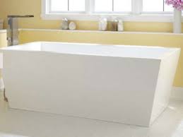 How big does a freestanding bathtub need to be? Eaton Acrylic Freestanding Tub