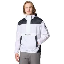 Columbia Challenger Ii Windbreaker White, Bla | Barrabes