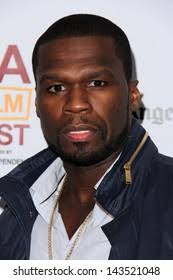 Curtis 50 Cent Jackson Tapia Screening Stock Photo 143521048