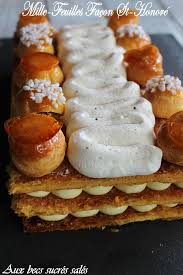 Mille Feuilles Facon St Honore Pour Les 7 Ans De Mon Blog Aux Becs Sucres Sales Gateaux Et Desserts Recettes De Cuisine Recette Patisserie