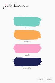Color Palette 2 Aqua Orange Pink Navy Blue Color Colorpalette Colorpalette Homedecor Desi Color Palette Pink Orange Color Schemes Teal Color Palette