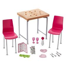 ¡ayuda a barbie a cocinar! Comprar Barbie Muebles Y Accesorios Interior Mesa Cocina De Mattel Kidylusion