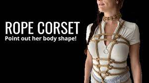 Shibari Rope Corset design - YouTube