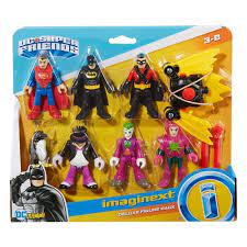 Fisher Price Imaginext Dc Super Friends Deluxe Figure Pack In 2021 Superhero Toys Fisher Price Halloween Crafts For Kids