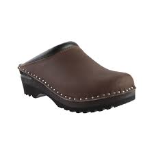 Mens Troentorp Bastad Clogs Monet Size 42 M Cocoa Nubuck