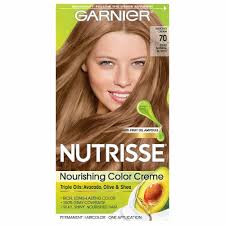 Before using this, i dyed my hair with garnier's extra light natural blonde and the results were golden and a bit orange. Garnier Nutrisse 70 Dark Natural Blonde Hair Color 1 Ct Baker S