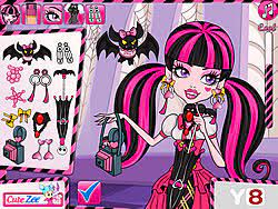Tu imaginación es el único límite en nuestros juegos de chicas, tanto si te apetece vestir a una princesa como si quieres aprender recetas divertidas. Juega Monster High Draculaura En Linea En Y8 Com