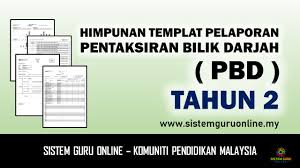 Tahun 5 ibnu sina, 2019. Himpunan Templat Pelaporan Pentaksiran Bilik Darjah Pbd Tahun 2