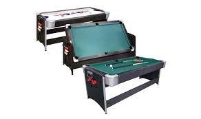 612 25 Pockey 2 In 1 Gametable Gameroom Air Hockey Air Hockey Table Multi Game Table
