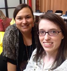 Chelsea and Laura: Friends at First Pizza