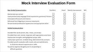 If an employee is up for promotion, then that means they have put in enough effort to show that they can handle more responsibilities. Free 27 Interview Evaluation Forms In Pdf Ms Word Excel