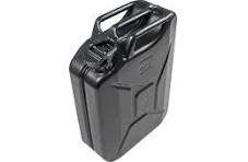 Kraftstoff - Kanister Stahlblech 20 Liter schwarz matt, 55,00 €