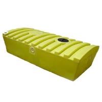 These holding tanks are designed to accept rubber couplers and clamps with recessed ports to it's easiest to dump your rv wastewater tank into your septic tank using the system's cleanout. 350 Gallon Above Ground Job Shack Holding Tank Qi 1661 Quadel