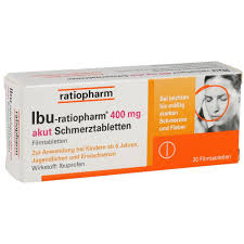 Wann wirkt ibuprofen und paracetamol? Ibuprofen Ratiopharm 400 Mg Akut Schmerztabletten Filmtabletten