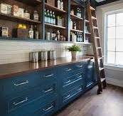 Navy Blue Kitchen