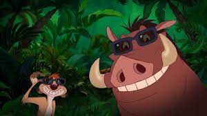 El Rey Leon Live Action Ya Tiene Timon Y Pumba Cine Y Television Timon Y Pumba Historieta De Epoca Papel Tapiz Disney