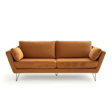 Grâce à sa mécanique brevetée le chesterfield se mariera parfaitement à votre intérieur. Canape Velours 3 4 Ou 5 Places Topim La Redoute Interieurs La Redoute