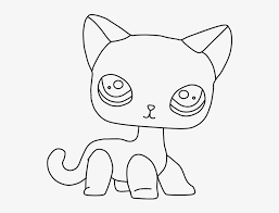 Coloring pages lps shorthair cats you are viewing some coloring excerpt from lps coloring pages. Lps Shorthair Cat Outline Free Transparent Png Download Pngkey