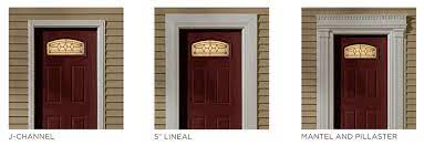 Around windows and doors (very often) an aluminum brake is used, or more felt paper,or additional drip caps or even other pieces of vinyl are used. Windows Door And Garage Trim Many Installers Opt For Universal J Channel Around Windows And Door Window Trim Exterior House Exterior Best Exterior House Paint