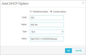 Explicit Proxy Pac Files