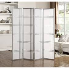Roundhill Furniture Seto 4 Panel Room Divider Screen 71 Tall Silver Walmart Com In 2020 4 Panel Room Divider Room Divider Screen Panel Room Divider