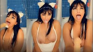 Redhead latina gets tittyfucked and swallows a big load. Hot Sexy Latina Sucking Dildo In The Bathtub Cumming In The Condom And Swallowing All The Cum From The Condom Ahegao Faces Xvideos Com