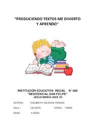 El valor de la hamburguesa es 2 y el de la operación final 23. Pdf Produciendo Textos Me Divierto Y Aprendo Yoselyn Melissa Academia Edu