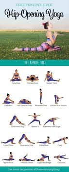 Hip Opening Yoga Flow Sequence Pdf Free Printable Download Hip Opening Yoga Yoga Flow Sequence How To Do Yoga
