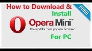 Opera mini for pc is a free, secure, lightweight, and fast web browser developed and published by opera software, it is a full offline installer license: How To Download And Install Opera Mini Browser In Pc In Windows 10 8 8 1 7 Easily Step By Step Youtube