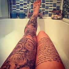 Little sister love tattoo design — this tattoos design is very simple and good looking because you can easily apply these tattoos in the memory of someone. Top 20 Sexy Leg Tattoo Designs For Women