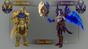 Void Elf Paladin and Zandalari Warlock