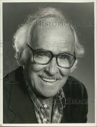 1982 Press Photo Actor Bernard Hughes in "Mr. Merlin"