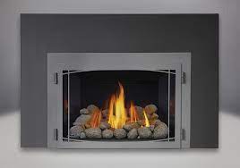 Fireplace inserts greatly improve the performance and aesthetics of inefficient gas fireplaces use a variety of visual methods, whether it be a traditional log or rocks or glass pebbles for. Napoleon Infrared X3 Gas Fireplace Insert Best Toronto Price