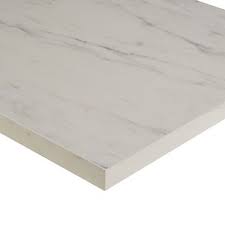 Les plans de travail stratifiés sont très résistants et faciles à entretenir. Plan De Travail Stratifie Aspect Pierre Decor Marbre Blanc 208 X 65 Cm Ep 38 Mm Vendu A La Piece Castorama