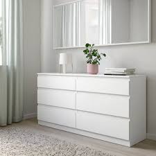 Kullen Chest Of 6 Drawers White 140x72 Cm Ikea Ikea Chest Of Drawers Chest Of Drawers Decor Bedroom Chest Of Drawers