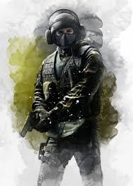 Well you're in luck, because here they come. Rainbow Six Siege Watercolour Operators Bandit Displate Artwork By Artist Patrick Keplinger Part Of Displate Geek Me Art