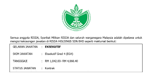 We also provide services in specialized coatings and pin brazing. Jawatan Kosong Di Risda Jobcari Com Jawatan Kosong Terkini