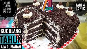 Sajian kue ulang tahun tart adalah salah satu resep mudah untuk dibuat dirumah. Kue Ulang Tahun Homemade Resep Praktis Kue Ulang Tahun Enak Dan Lembut Youtube